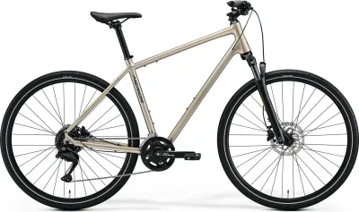 Велосипед 28" Merida CROSSWAY 100 (2027) рама - W-S High Cream(Grey)