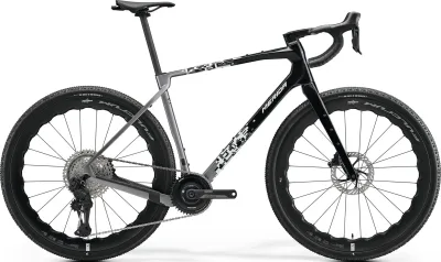 Велосипед 28" Merida SILEX RS 7000 (2027) рама - XXS Metallic Black/Grey(White)