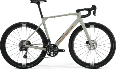 Велосипед 28" Merida MISSION 7000 (2027) рама - XXS Matt Early Moss Grey(Bronze)