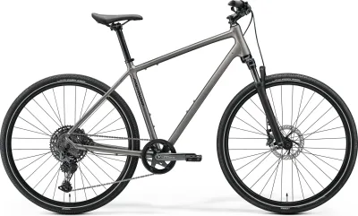 Велосипед 28" Merida CROSSWAY 700 (2027) рама - XXS Silk Warm Slate Grey(Black)