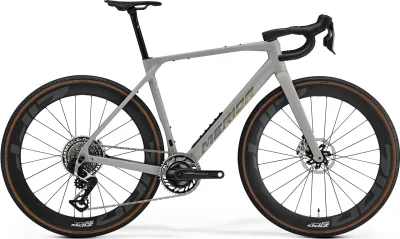 Велосипед 28" Merida MISSION 10K (2027) рама - L Silk Grey(Holo Silver)