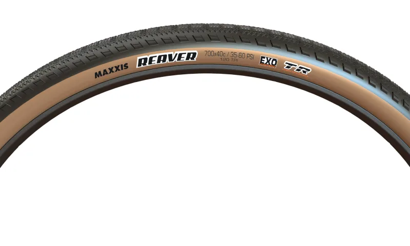 Покришка MAXXIS Reaver 700x45C (45-622) TPI-60 Wire EXO Tanwall — 3