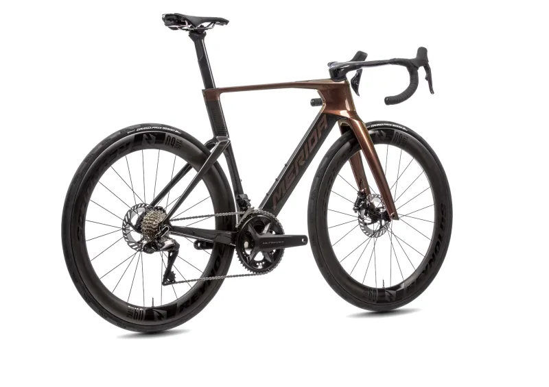 Велосипед 28" Merida REACTO 8000 (2027) рама - M Rainbow Purple/Black(Purple) — 3