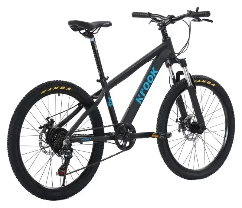 Велосипед 24" Krook 24 2025 чорний — 4