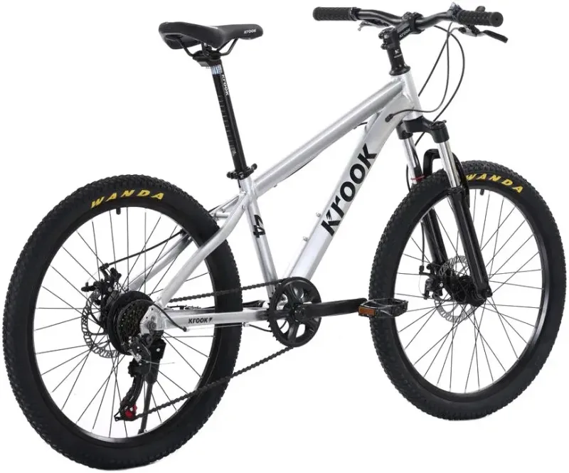 Велосипед 24" Krook 24 2025 сірий — 4