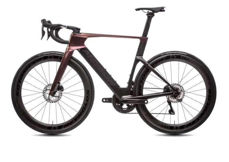 Велосипед 28" Merida REACTO 8000 (2027) рама - M Rainbow Purple/Black(Purple) — 5