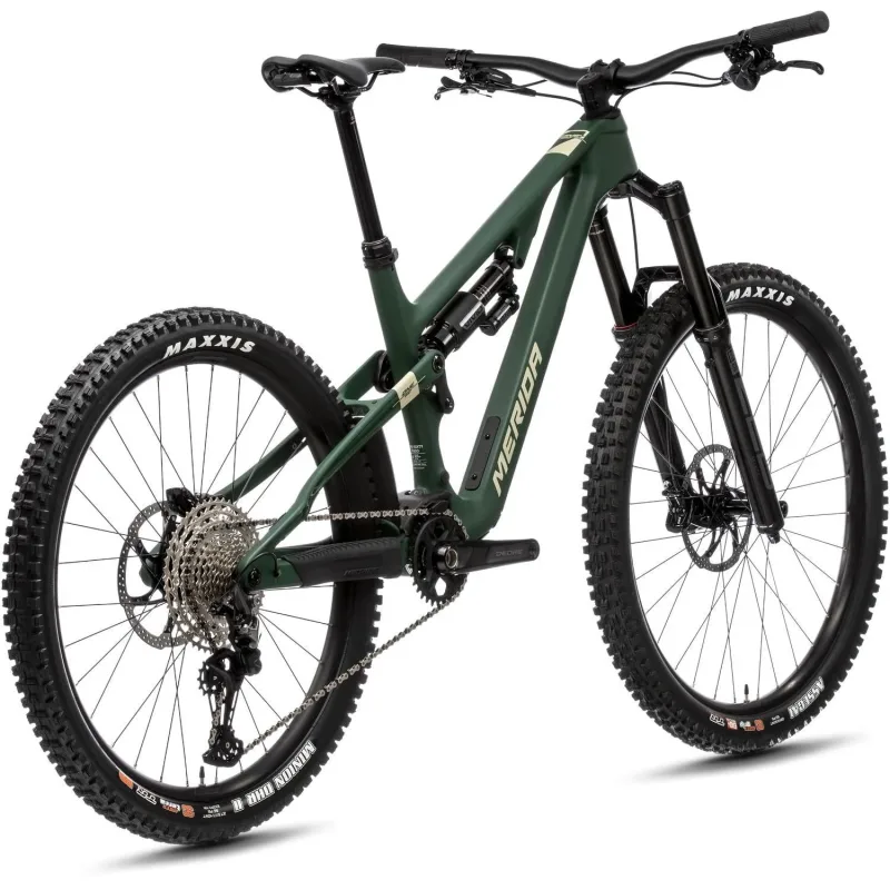 Велосипед 27.5-29" Merida ONE-SIXTY 6000 (2025) рама - XL Silk Deep Forest Green (Brown) — 6