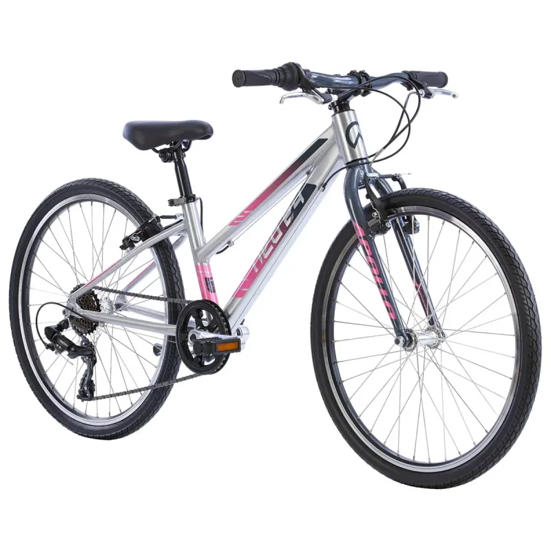 Велосипед 24" Apollo NEO 7s girls Brushed Alloy / Charcoal / Pink Fade — 2