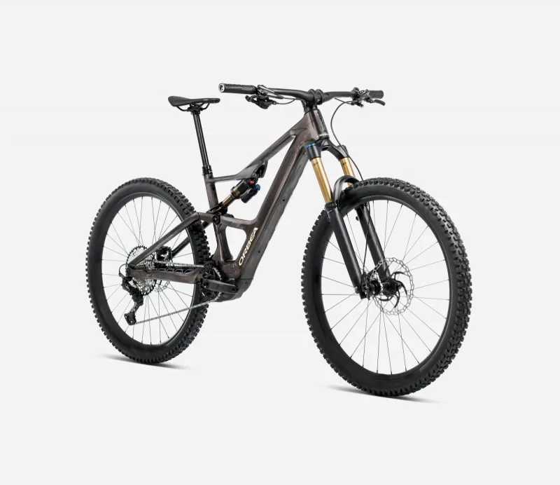 Велосипед 29" Orbea RISE LT M20 420W (2025) cosmic carbon /golden sand gloss M — 3
