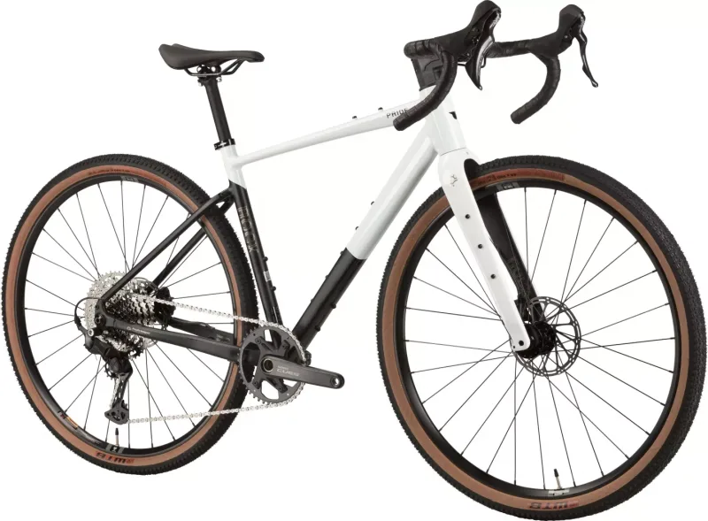 Велосипед 28" PRIDE ROCX 8.3 (2026) рама - M White-Black — 2