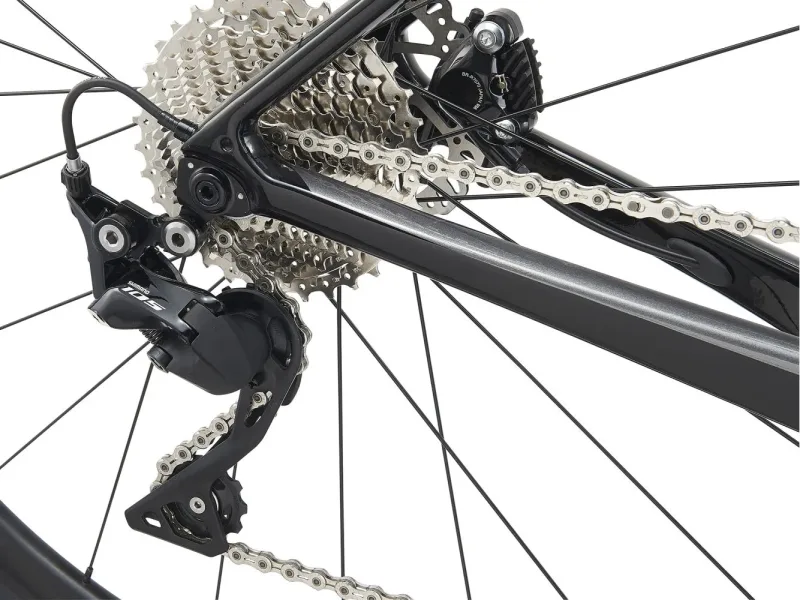 Велосипед 28" Giant Defy Advanced 2 carbon / charcoal / chrome M — 7