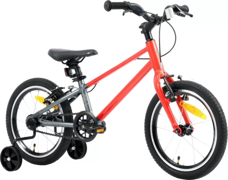 Велосипед 16" PRIDE GLIDER 16 (2026) Red-Gray — 2