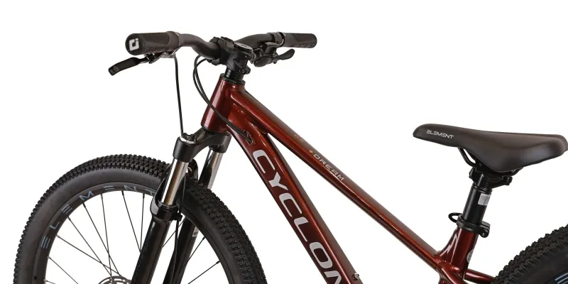 Велосипед 24" Cyclone DREAM рама - 12 (2025) Бронзовый — 3