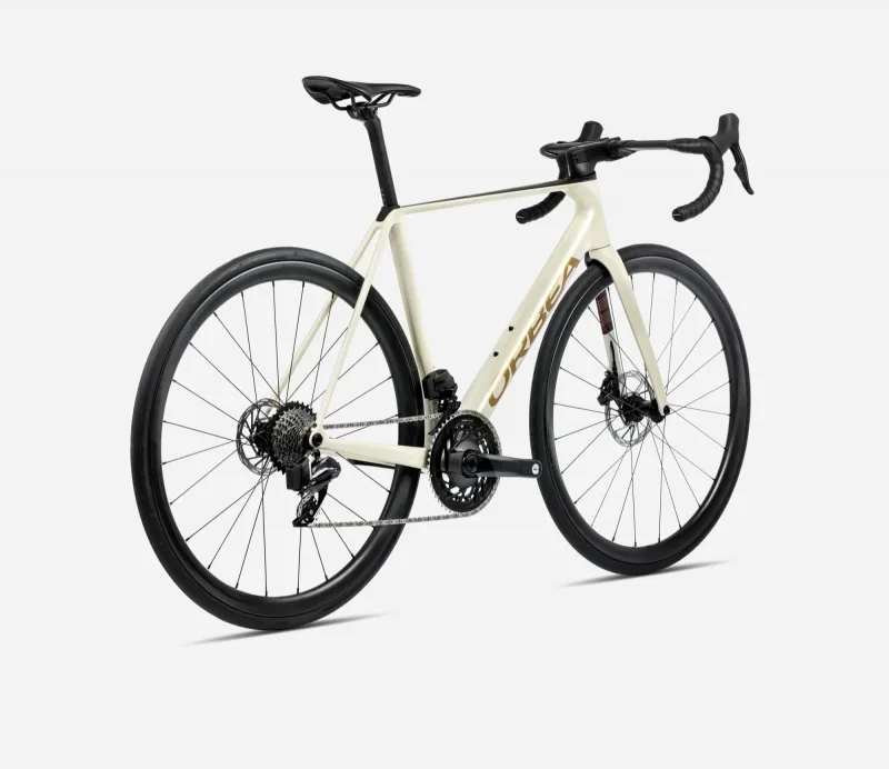 Велосипед 28" Orbea ORCA M30i (2025) white-burgundy gloss/vulcano matt S — 4