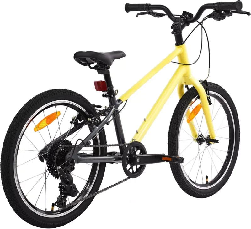 Велосипед 20" PRIDE GLIDER 2.2 (2026) Yellow-Gray — 3