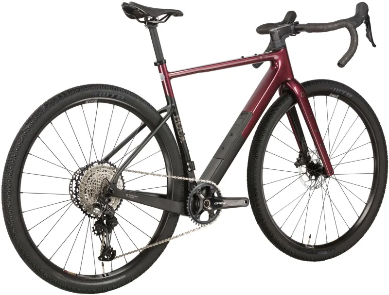 Велосипед 28" PRIDE JET ROCX (2026) рама - S Burgundy-Black-Gold — 3