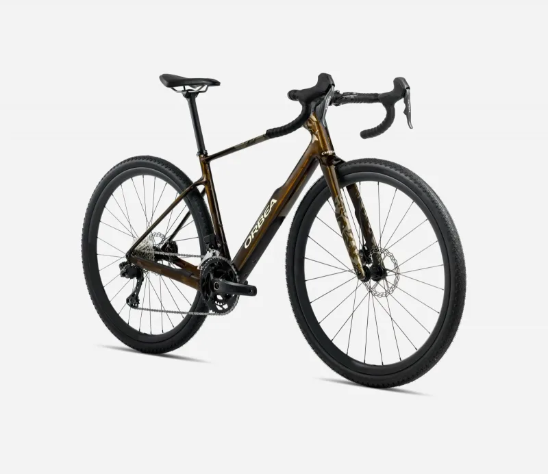 Велосипед 28" ORBEA TERRA M30TEAM (2026) рама - S Caramel Carbon View (карамельный-карбон) — 2
