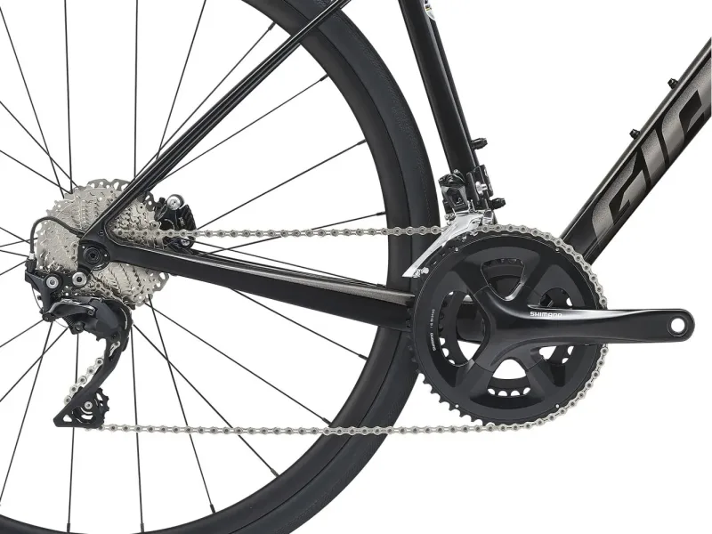 Велосипед 28" Giant Defy Advanced 2 carbon / charcoal / chrome M — 6