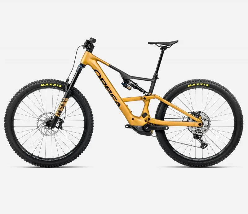 Велосипед 29" Orbea RISE LT H10 (2025) bumblebee yellow/black matt — 2