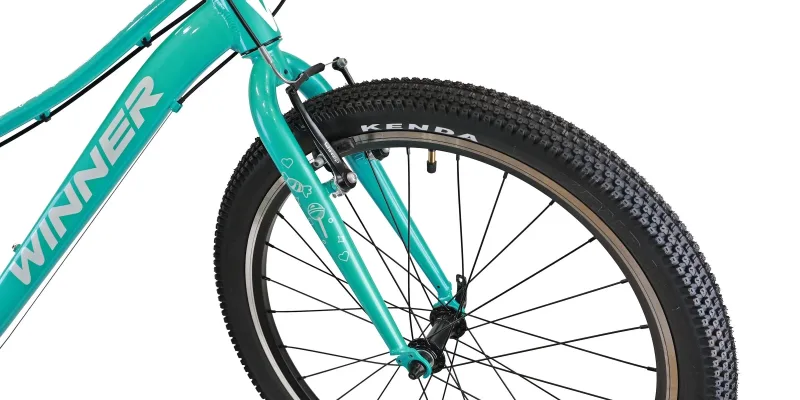 Велосипед Winner 24" CANDY 11" Cyan 2026 — 2
