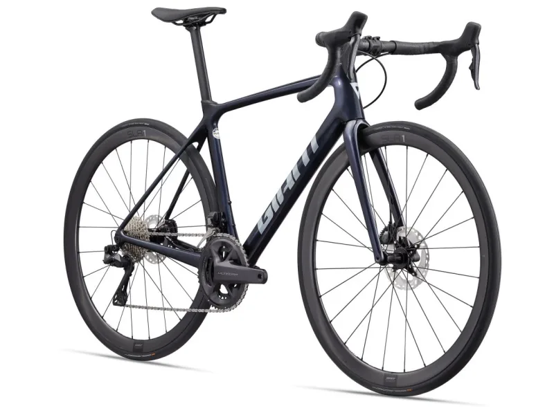 Велосипед 28" Giant TCR Advanced Pro 0 Disc Di2 (2023) cold night ML — 2