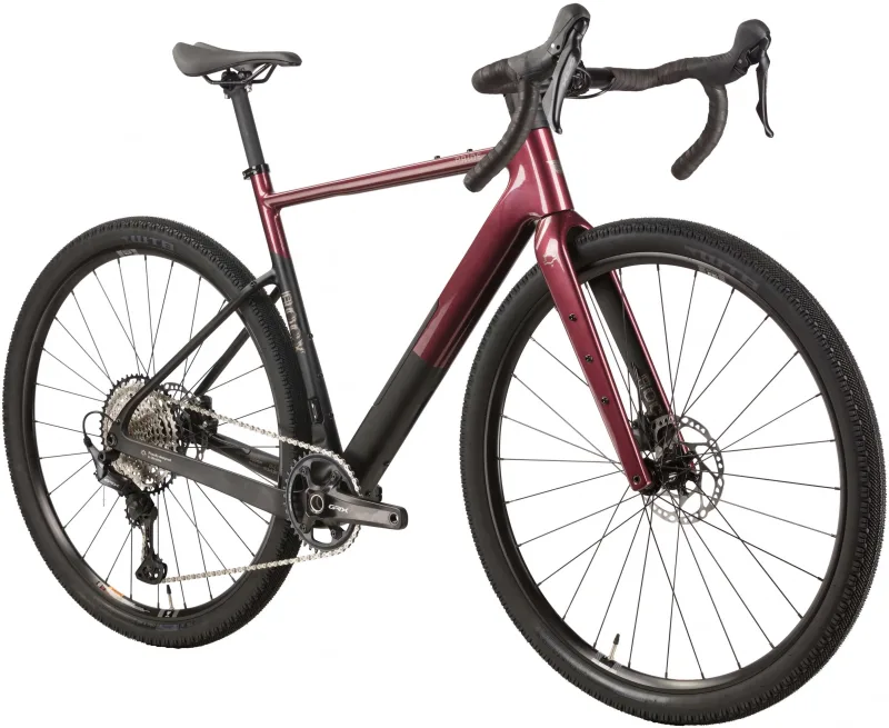 Велосипед 28" PRIDE JET ROCX (2026) рама - S Burgundy-Black-Gold — 2