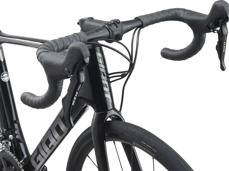 Велосипед 28" Giant Defy Advanced 2 carbon / charcoal / chrome M — 4
