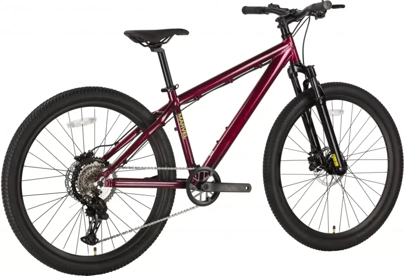 Велосипед 26" PRIDE MARVEL 6.2 (2026) рама - XS Dark Magenta-Lime — 3