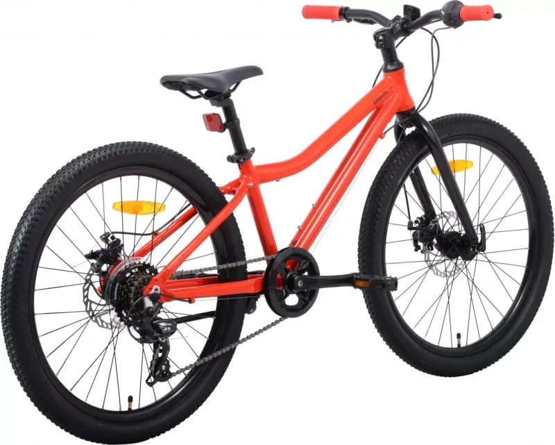Велосипед 24" PRIDE MARVEL 4.1 (2026) Red-Black — 3
