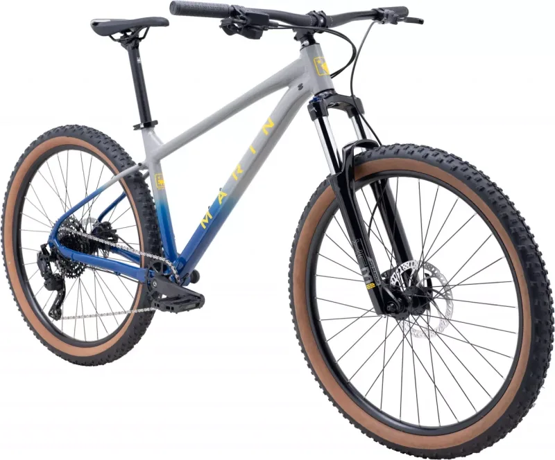 Велосипед 27,5" Marin Bobcat Trail 3 рама - S 2025 Grey/Blue — 2