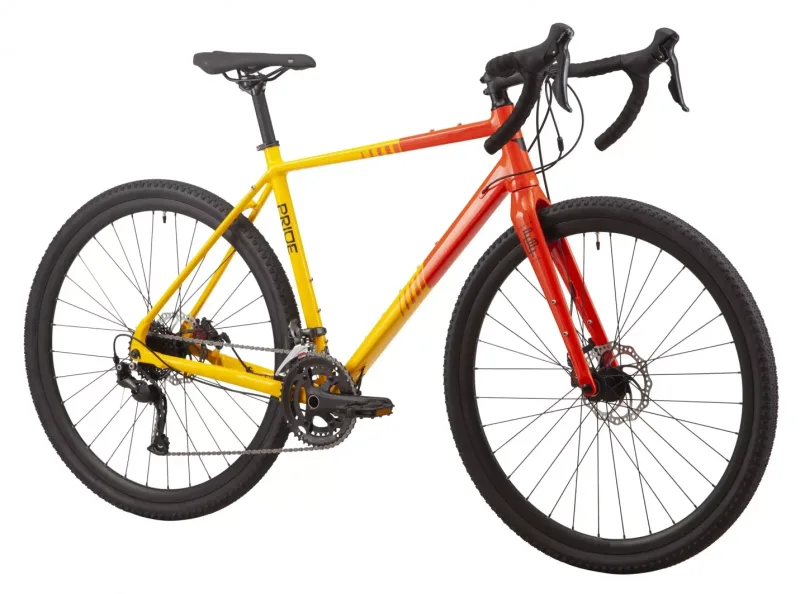 Велосипед 28" Pride ROCX 8.2 CF рама - L 2024 жовтий — 2