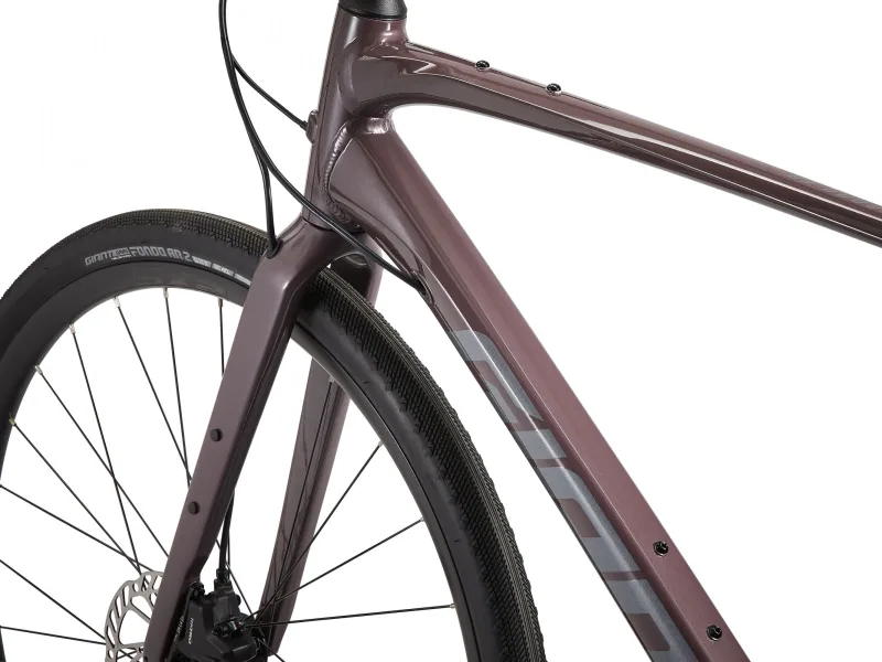 Велосипед 28" Giant FastRoad AR 3 gloss charcoal plum ML — 6