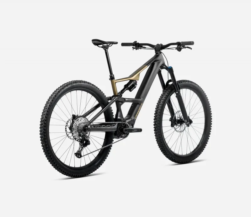 Велосипед 29" Orbea RISE LT H10 (2025) diamond black/splash olive green matt L — 4
