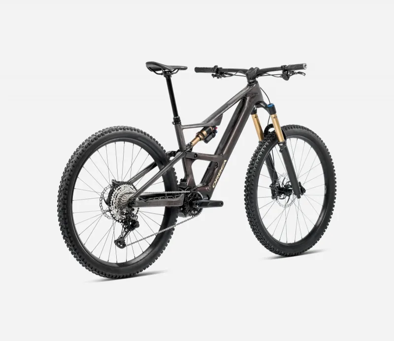 Велосипед 29" Orbea RISE LT M20 420W (2025) cosmic carbon /golden sand gloss M — 4