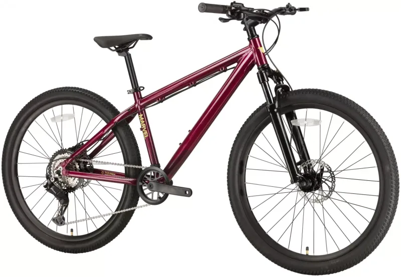 Велосипед 26" PRIDE MARVEL 6.2 (2026) рама - XS Dark Magenta-Lime — 2