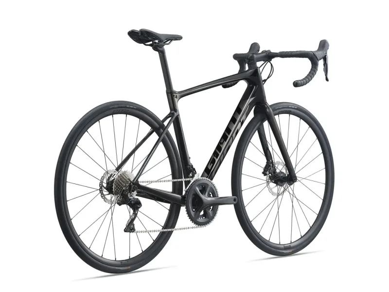 Велосипед 28" Giant Defy Advanced 2 carbon / charcoal / chrome M — 9