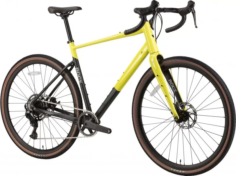 Велосипед 28" PRIDE ROCX 8.1 CUES (2026) рама - S Yellow-Black — 2